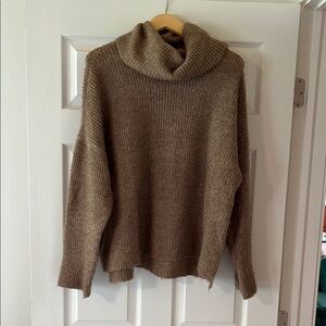 Vero Moda Brown Cowl Neck Sweater